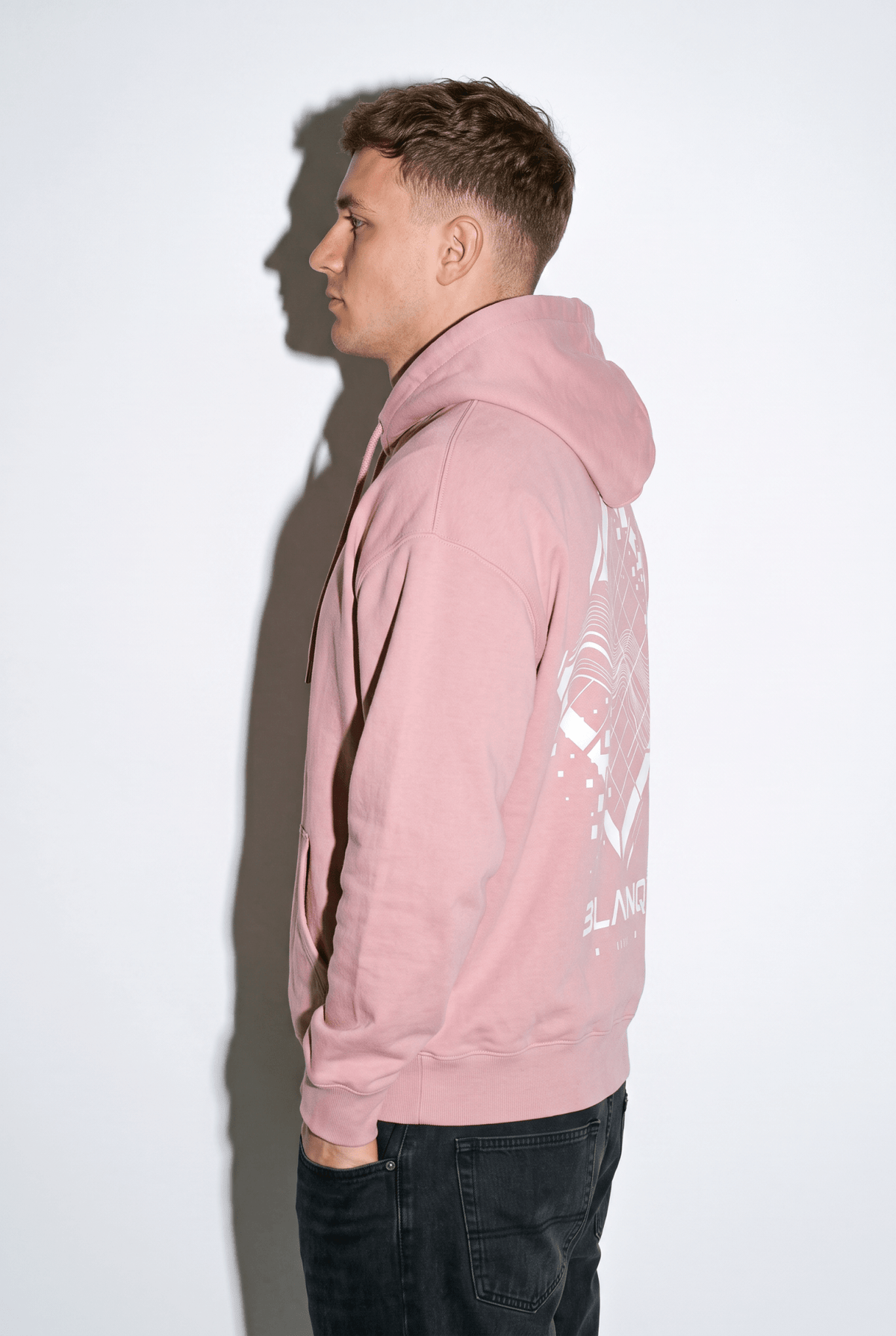 MATRIX OVERSIZED HEAVYWEIGHT HOODIE - BLANQ²