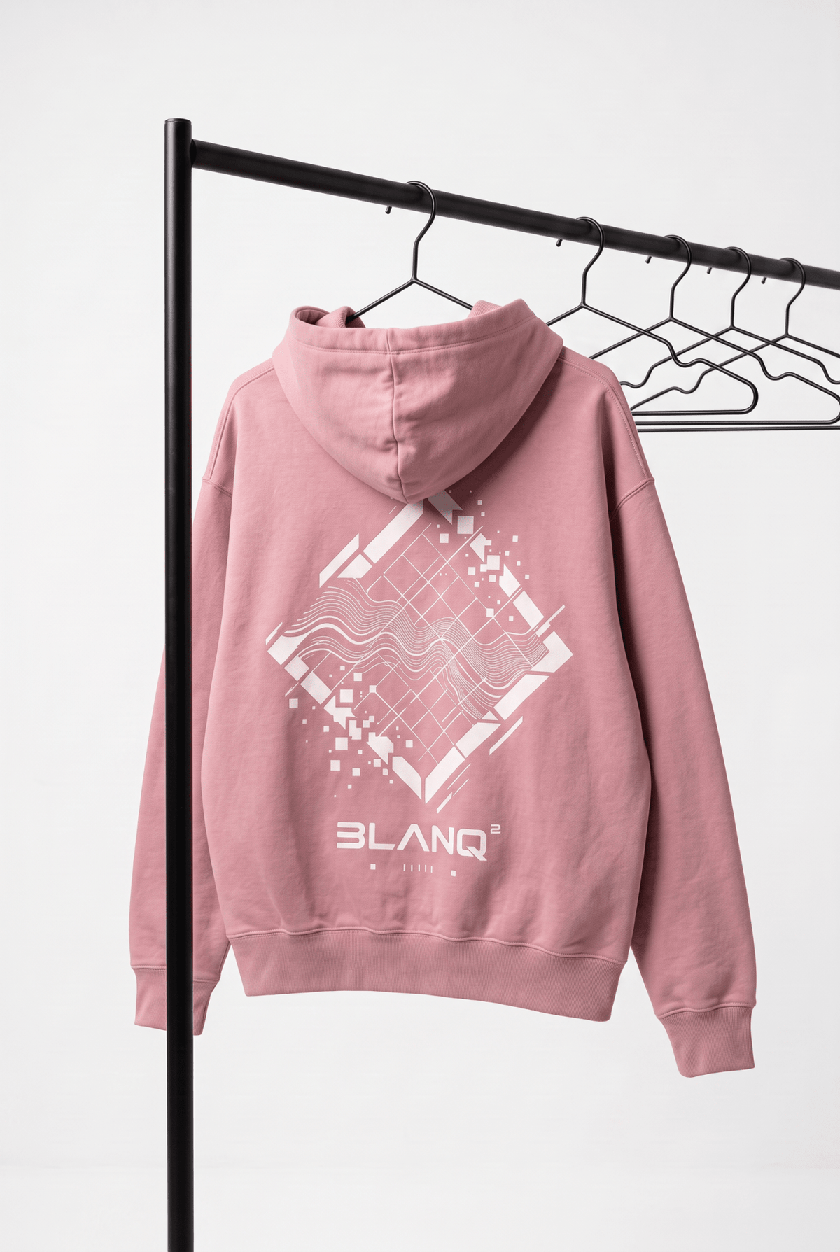 MATRIX OVERSIZED HEAVYWEIGHT HOODIE - BLANQ²