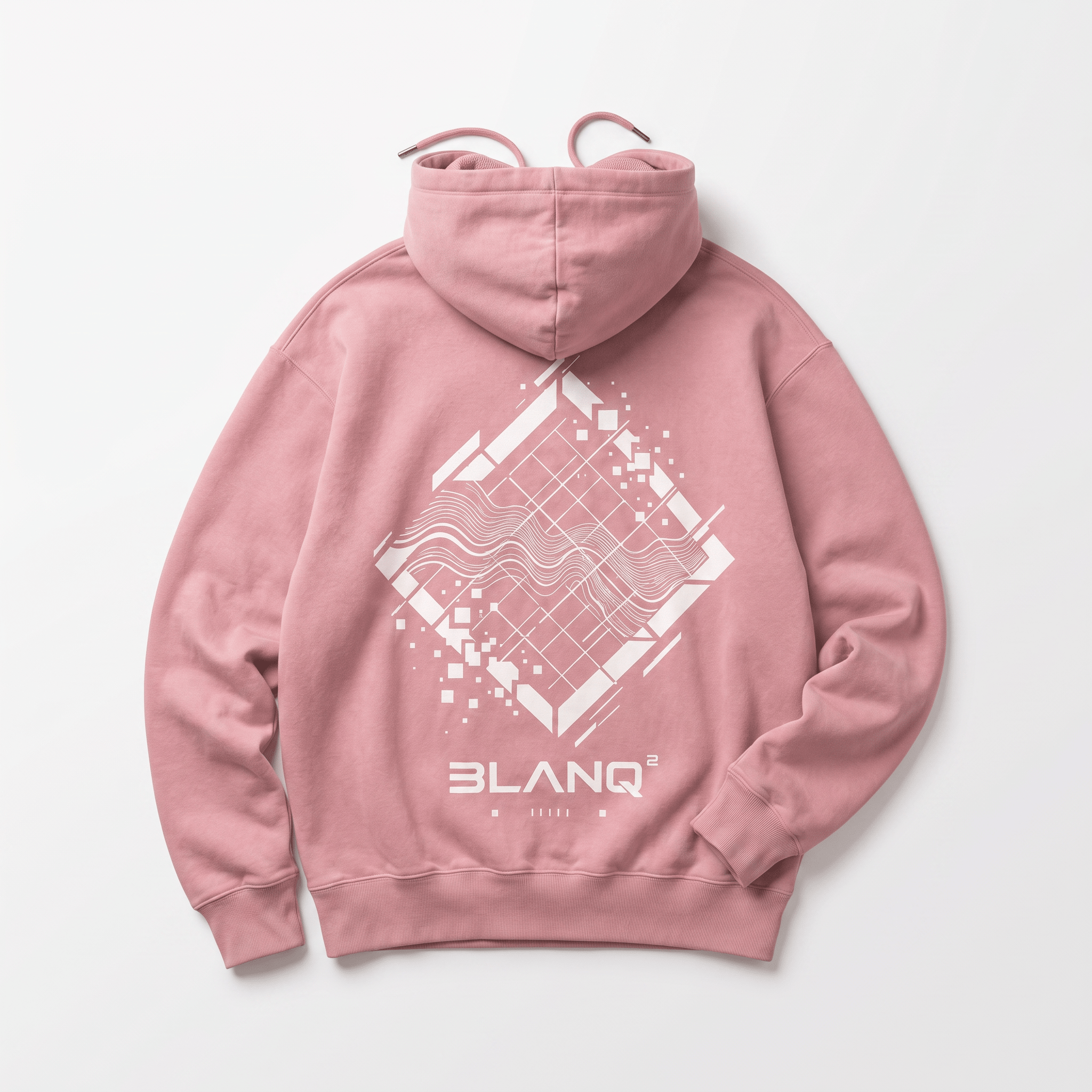 MATRIX OVERSIZED HEAVYWEIGHT HOODIE - BLANQ²