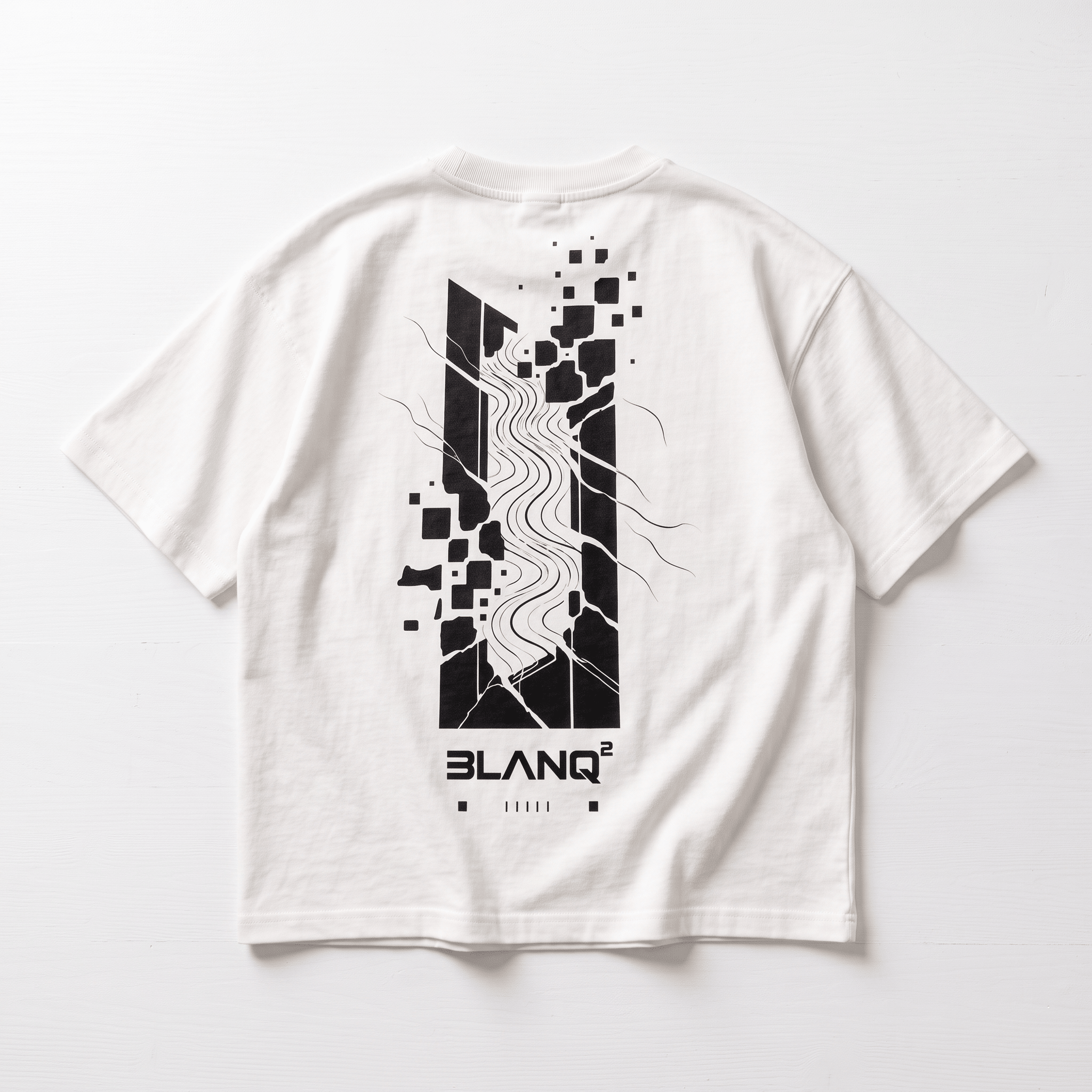 MONOLITH OVERSIZED HEAVYWEIGHT T-SHIRT - BLANQ²