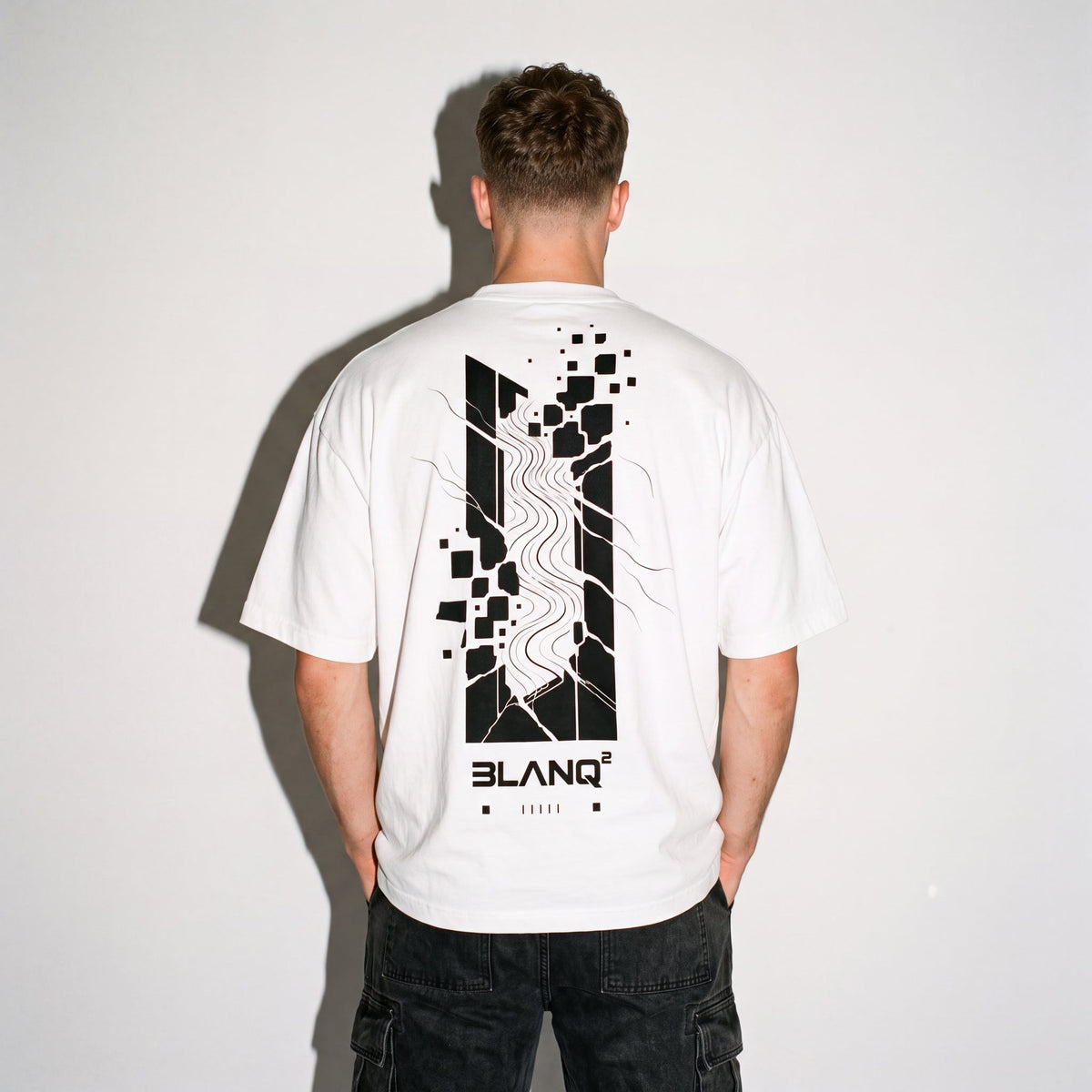 MONOLITH OVERSIZED HEAVYWEIGHT T-SHIRT - BLANQ²
