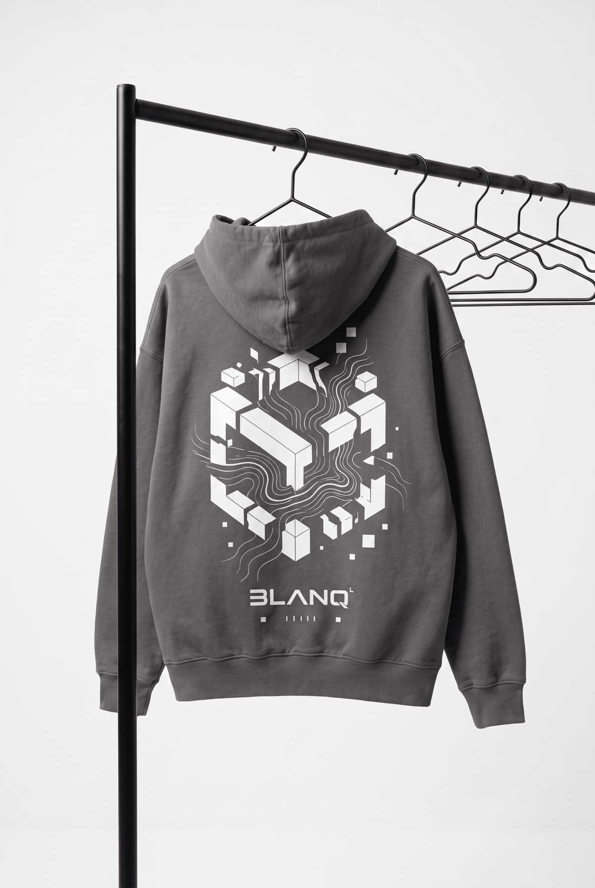 NEXUS OVERSIZED HEAVYWEIGHT HOODIE - BLANQ²