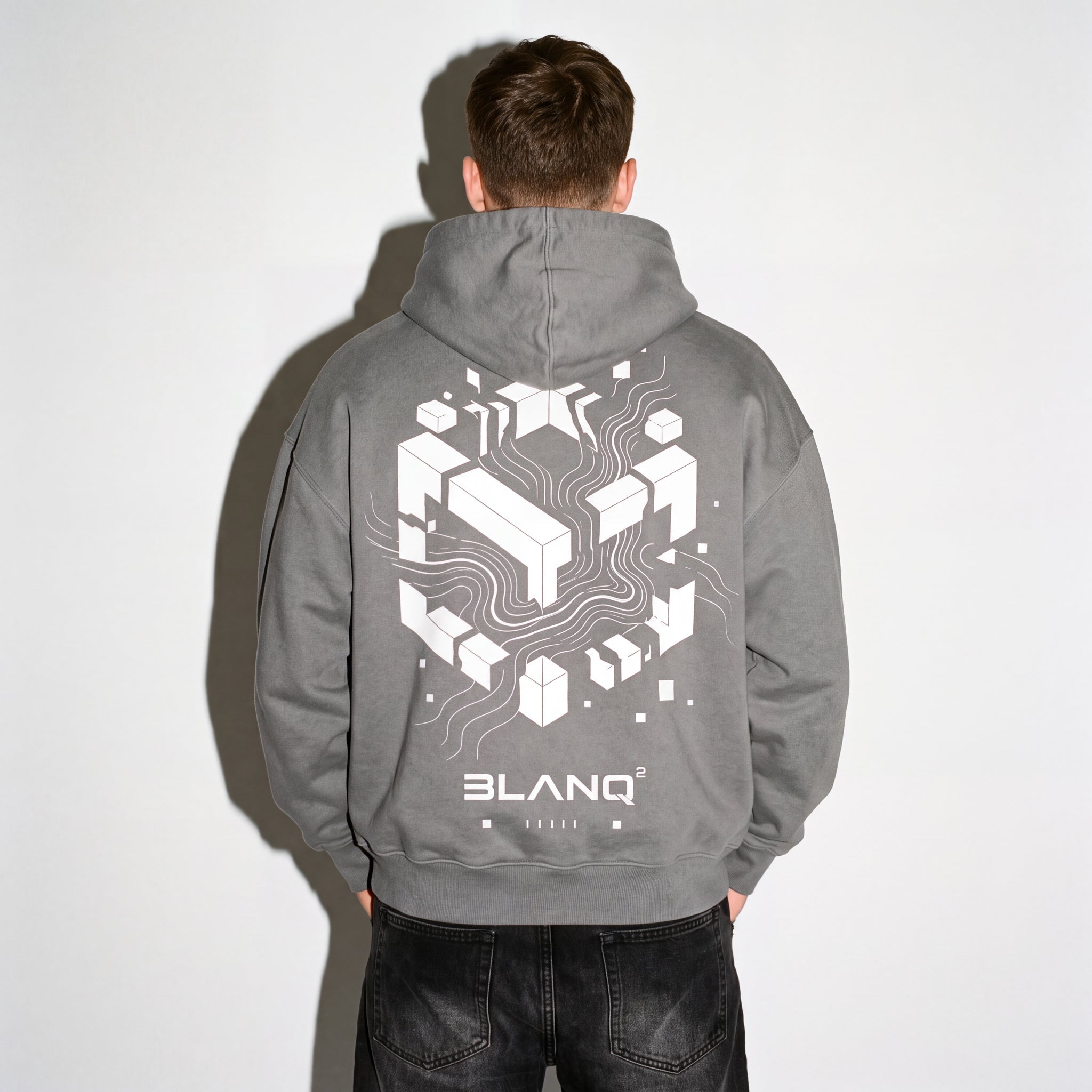 NEXUS OVERSIZED HEAVYWEIGHT HOODIE - BLANQ²