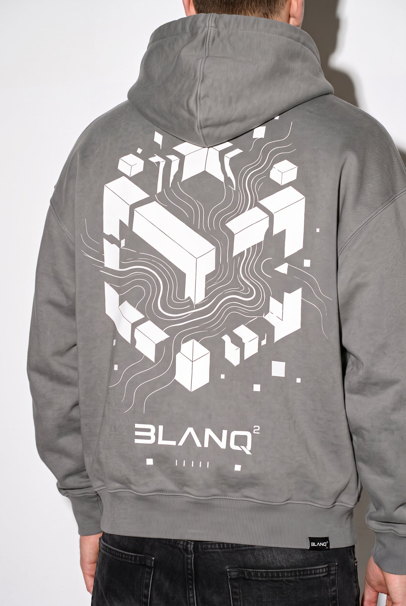 NEXUS OVERSIZED HEAVYWEIGHT HOODIE - BLANQ²