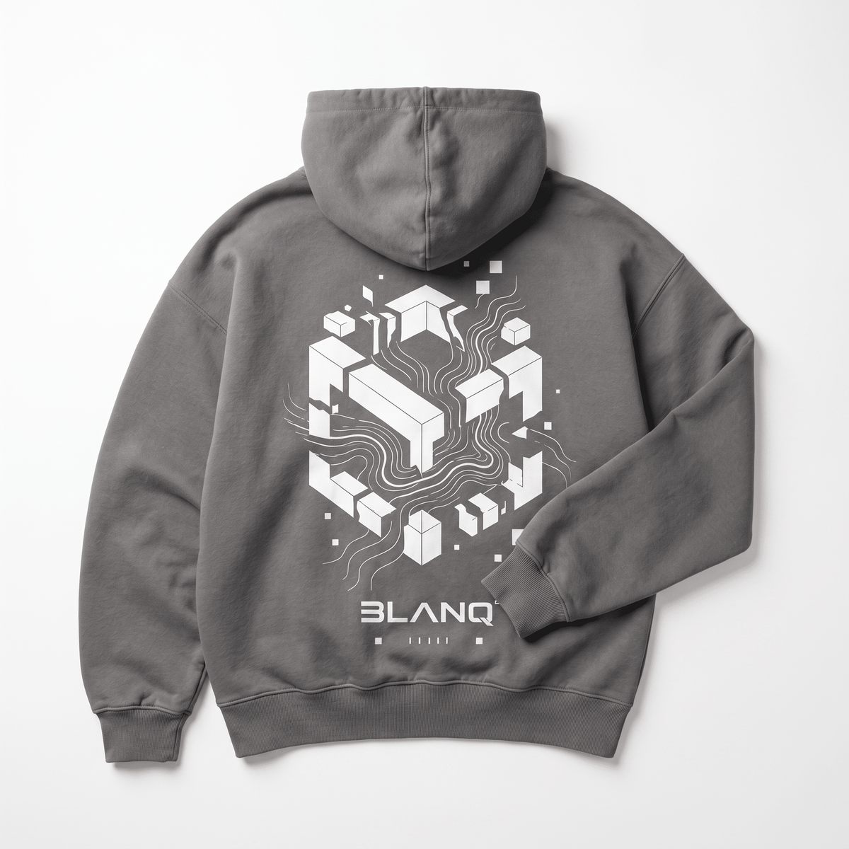 NEXUS OVERSIZED HEAVYWEIGHT HOODIE - BLANQ²
