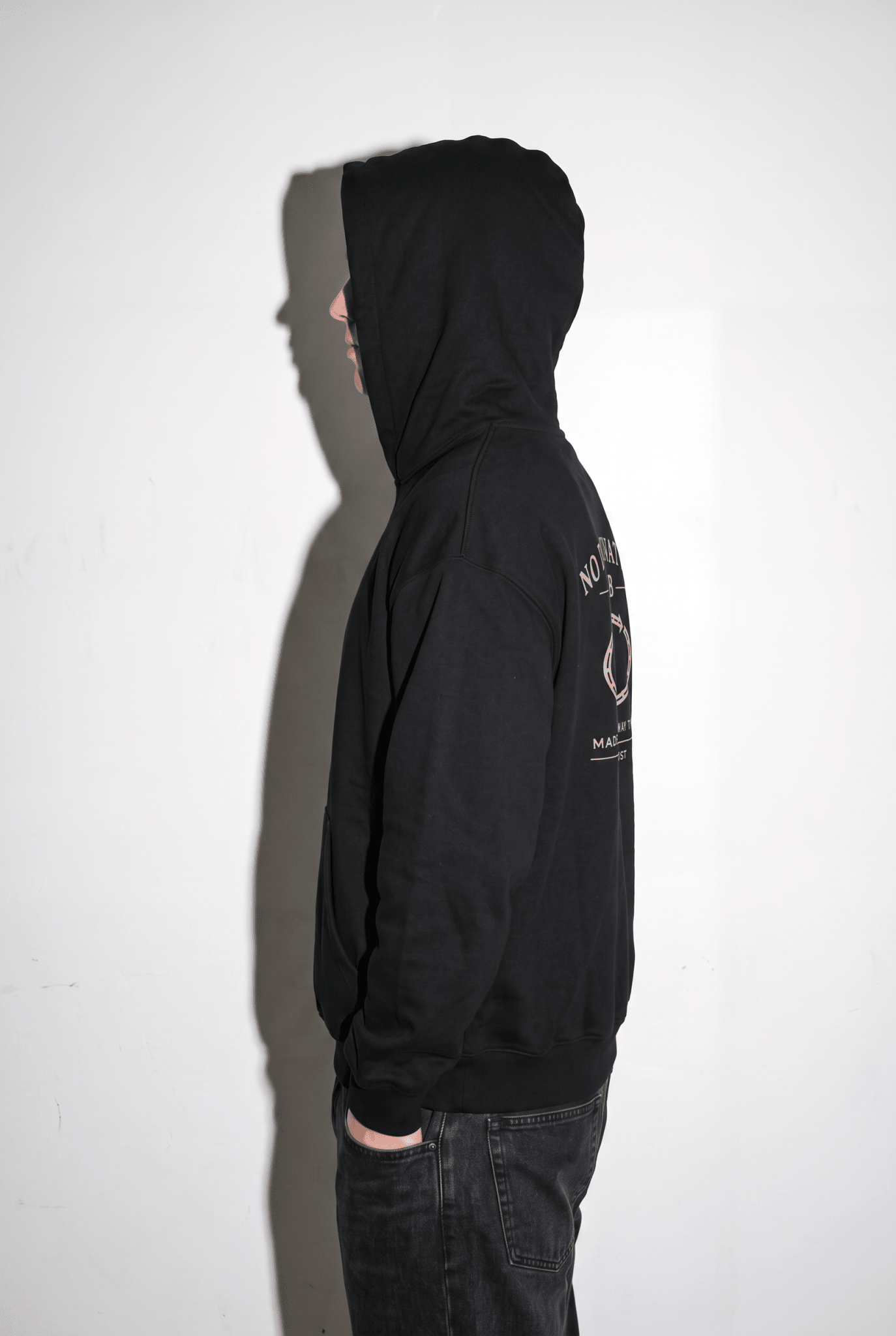 No Destination Club Fleeced Boxy Hoodie - BLANQ²