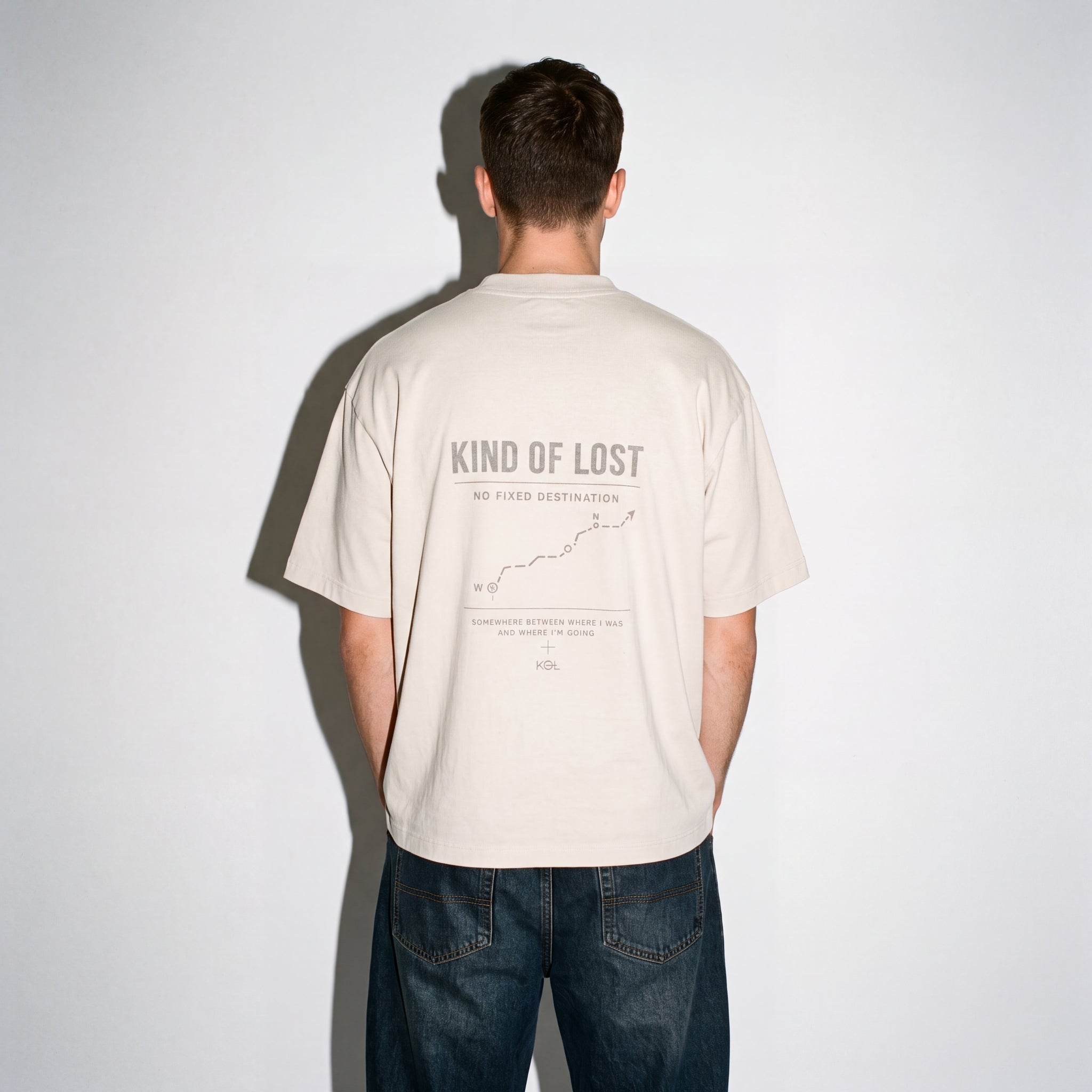 No Fixed Destination T-Shirt - BLANQ²