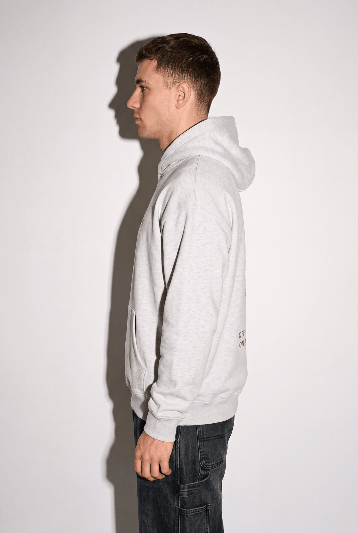 Off Course, On Purpose Oversized Fleeced Hoodie - BLANQ²