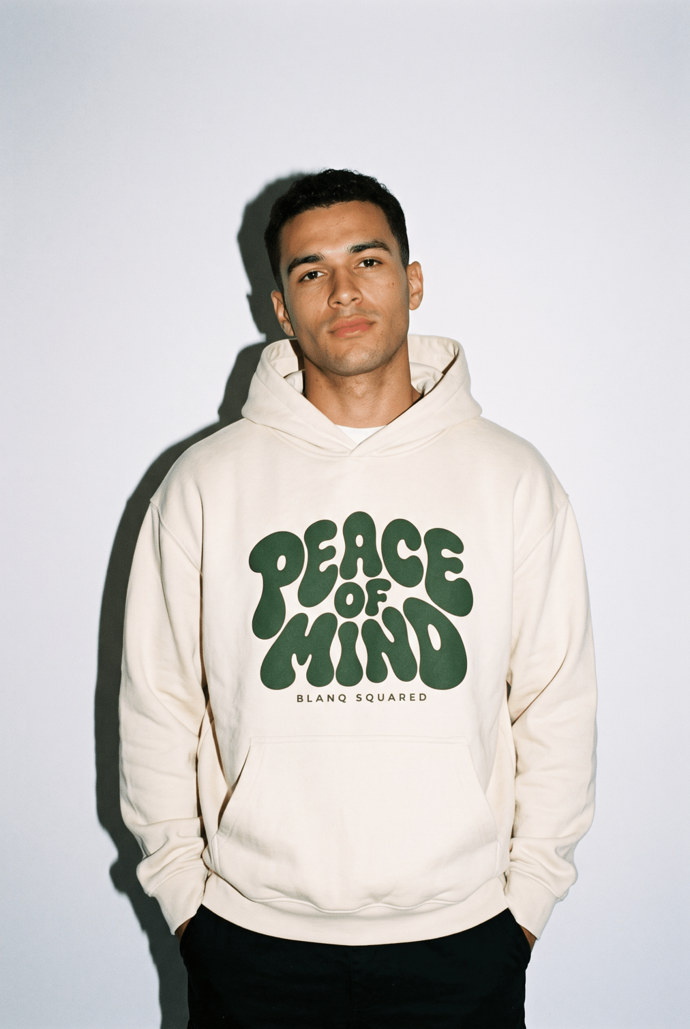 Peace Of Mind Oversized Heavyweight Hoodie - BLANQ²