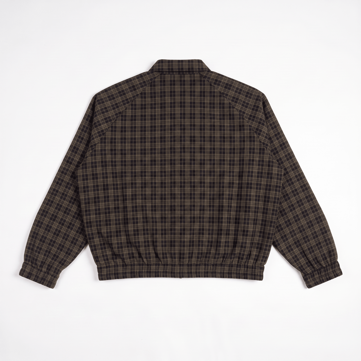 Plaid Full-Zip Track Jacket - BLANQ²