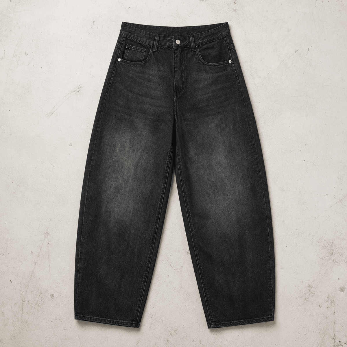SUNFADE BARREL LEG JEANS - BLANQ²
