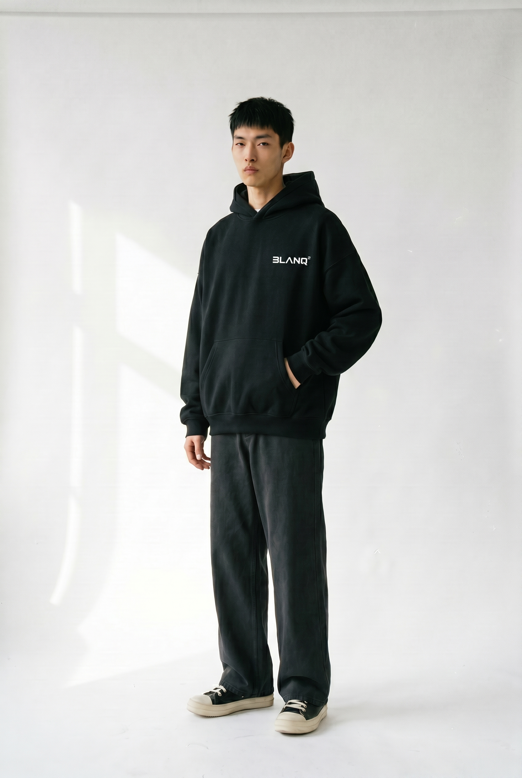 S1:E1 BLACK BASICS HOODIE