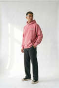 Basics Washed Pink Hoodie