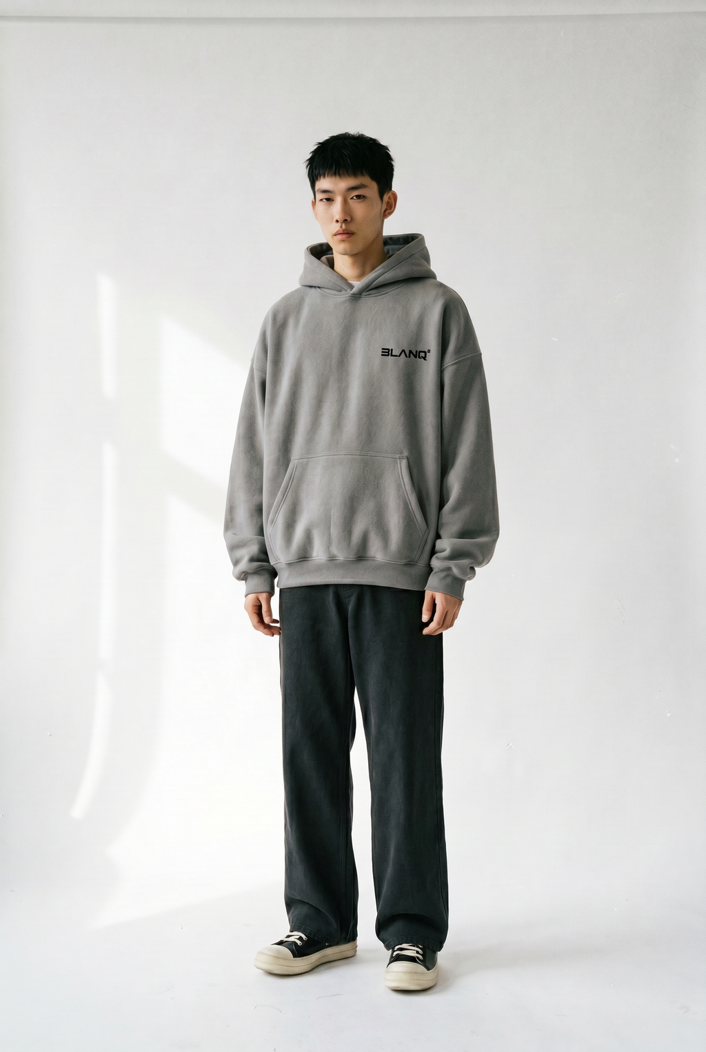 S1:E1 GREY BASICS HOODIE