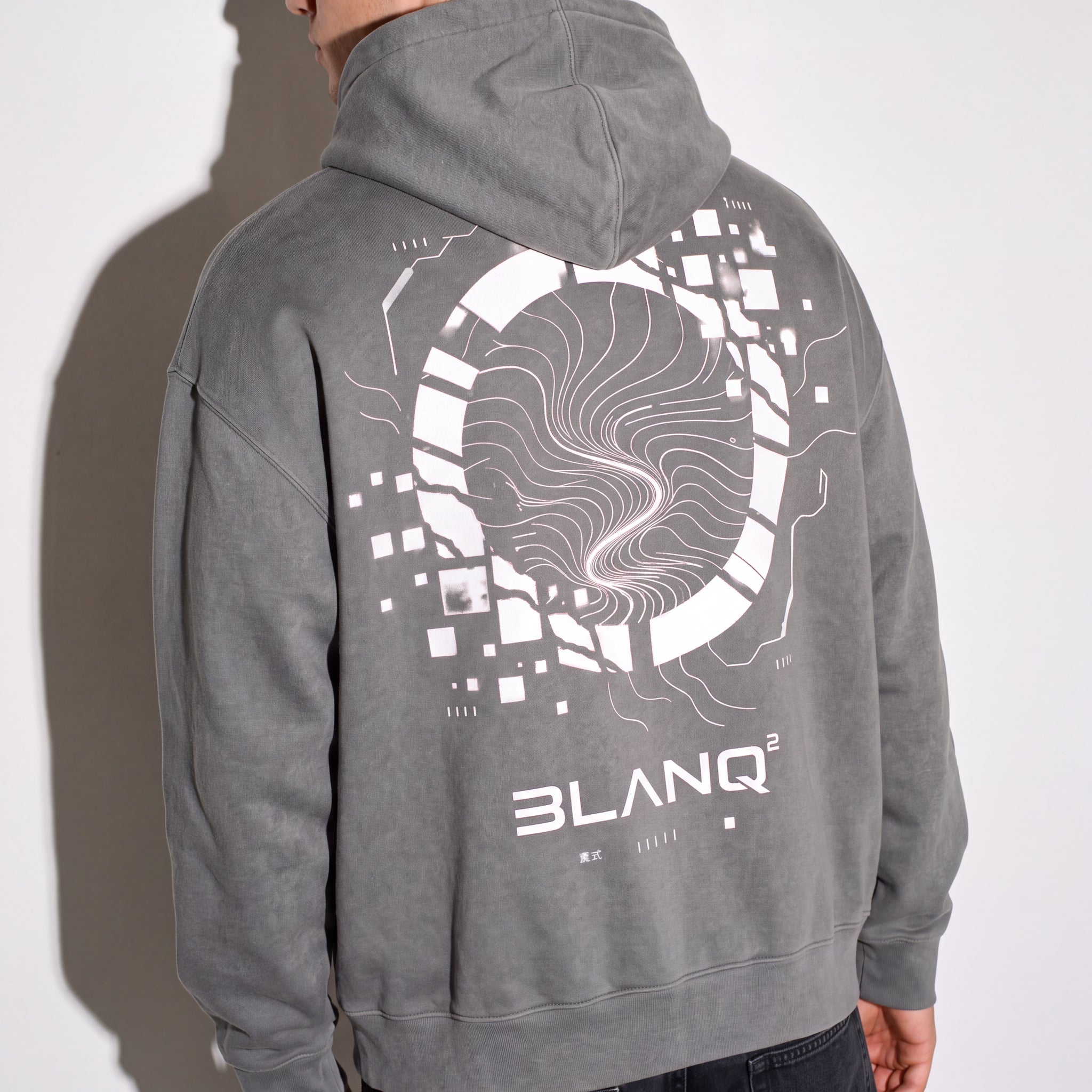 VORTEX OVERSIZED HEAVYWEIGHT HOODIE - BLANQ²