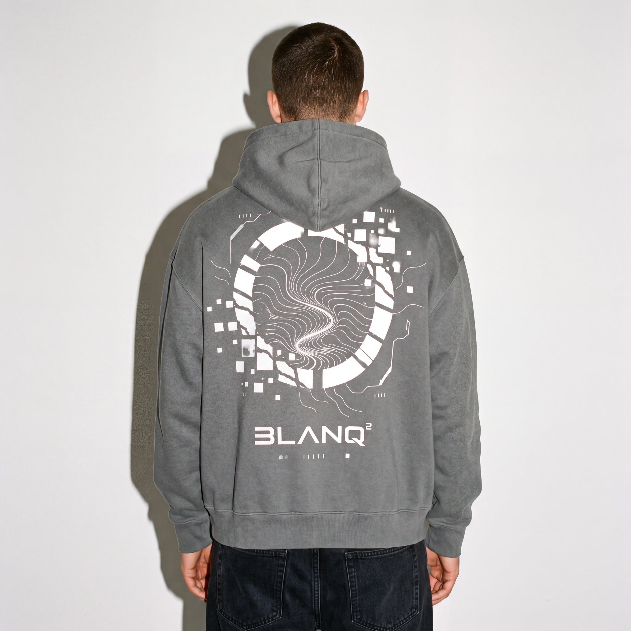 VORTEX OVERSIZED HEAVYWEIGHT HOODIE - BLANQ²