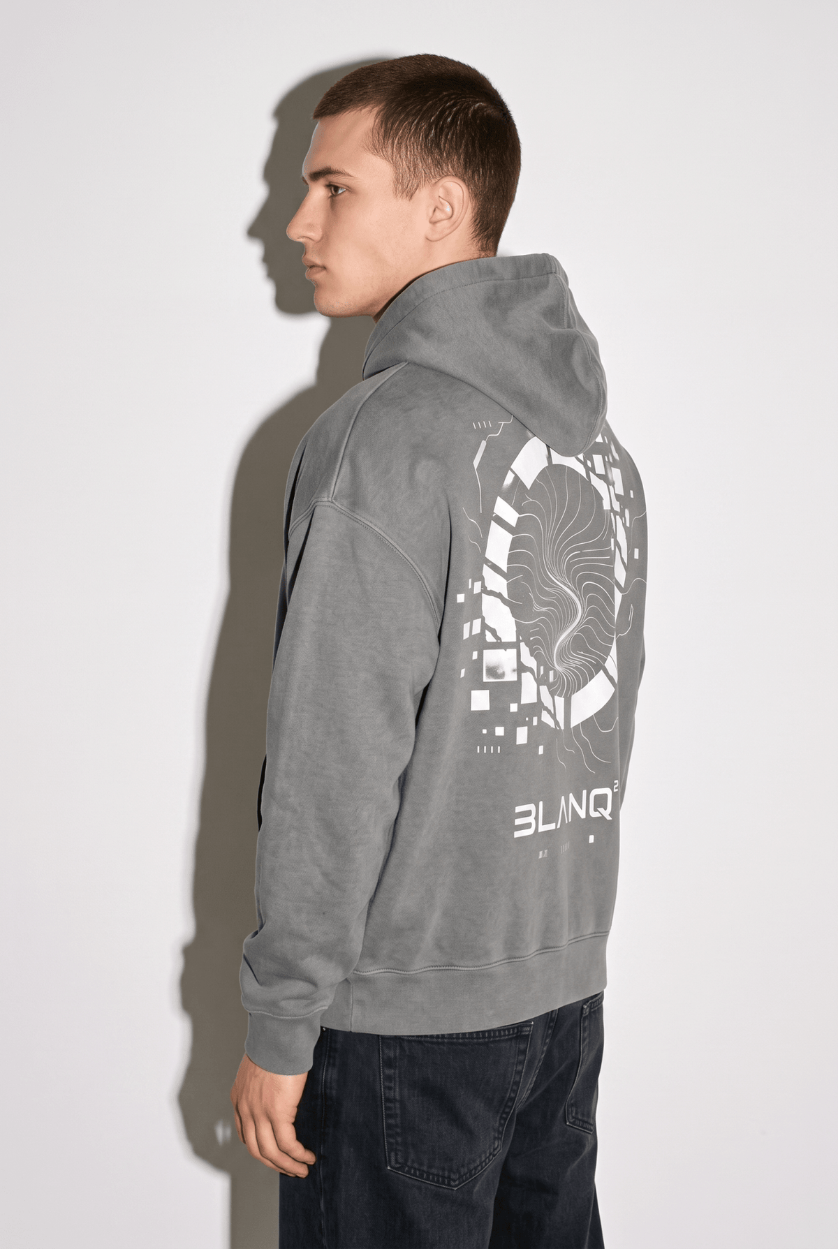 VORTEX OVERSIZED HEAVYWEIGHT HOODIE - BLANQ²