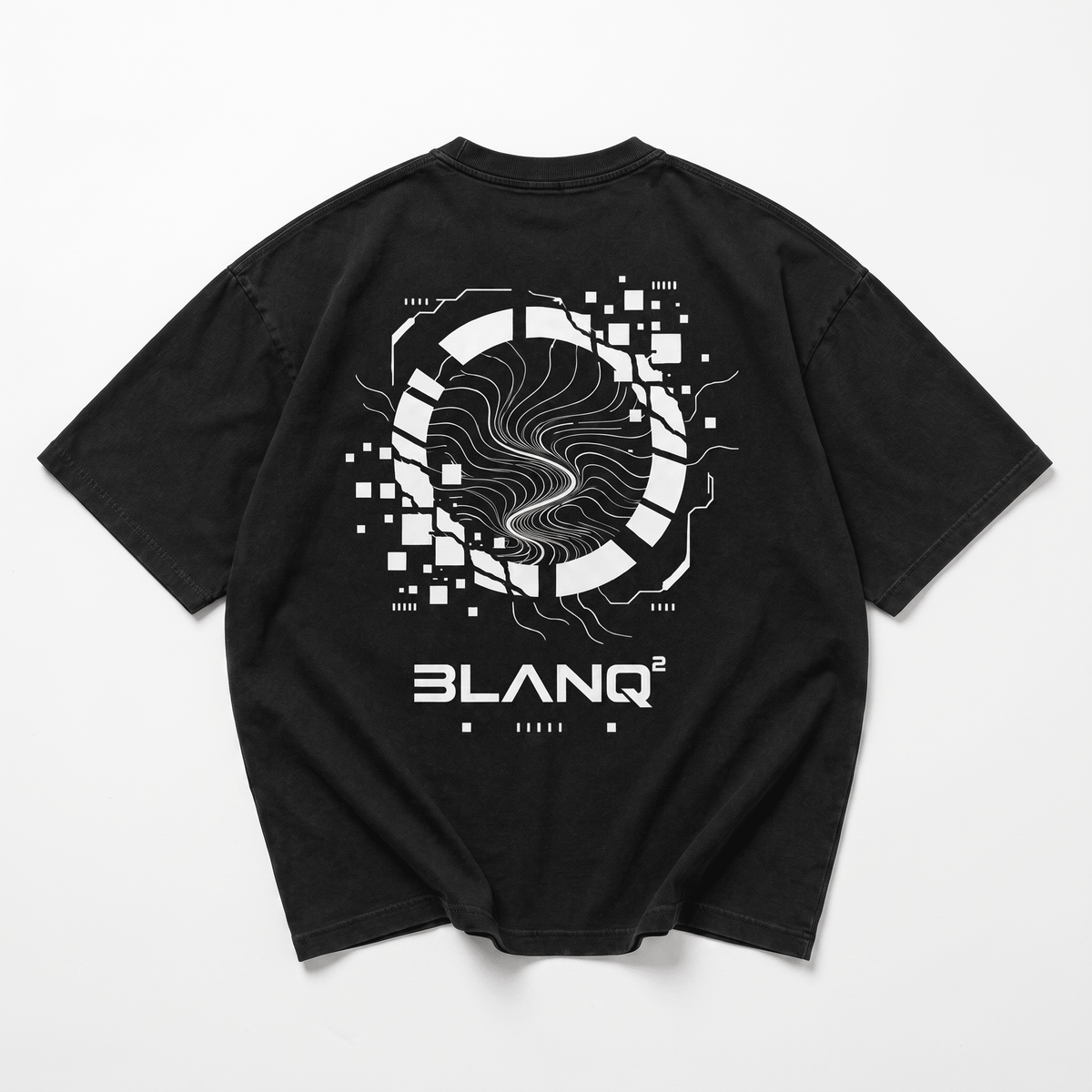 VORTEX OVERSIZED HEAVYWEIGHT T-SHIRT - BLANQ²