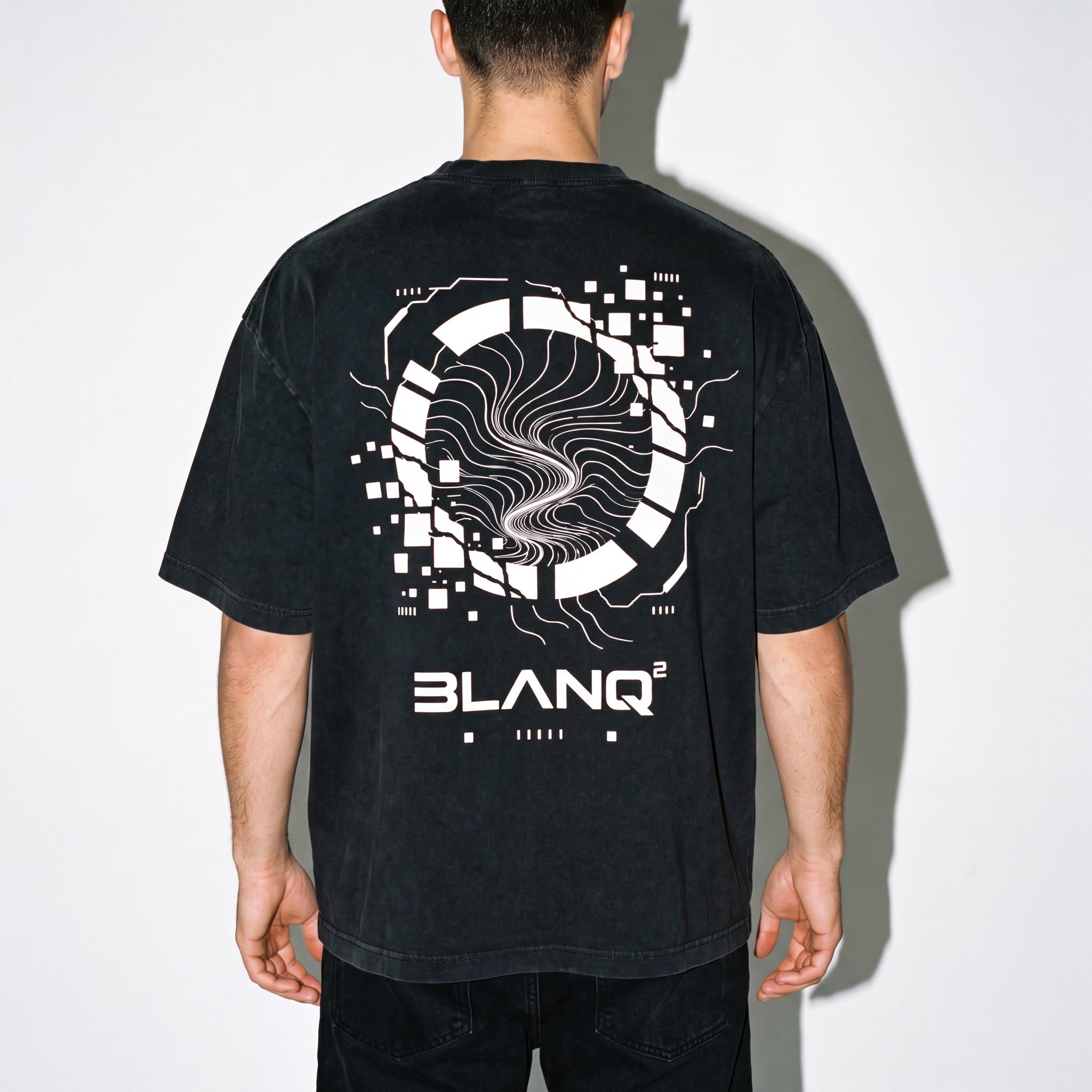 VORTEX OVERSIZED HEAVYWEIGHT T-SHIRT - BLANQ²