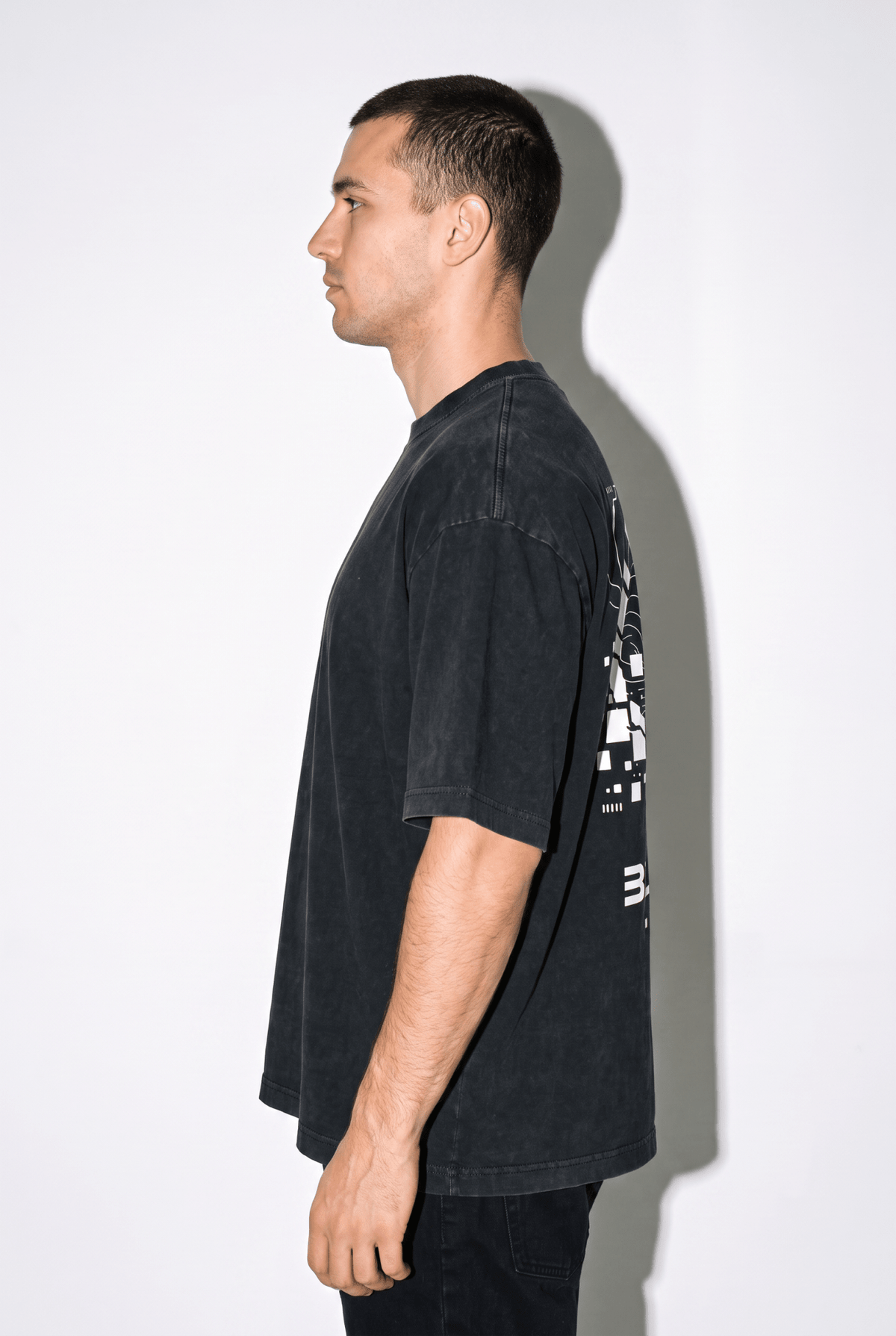 VORTEX OVERSIZED HEAVYWEIGHT T-SHIRT - BLANQ²