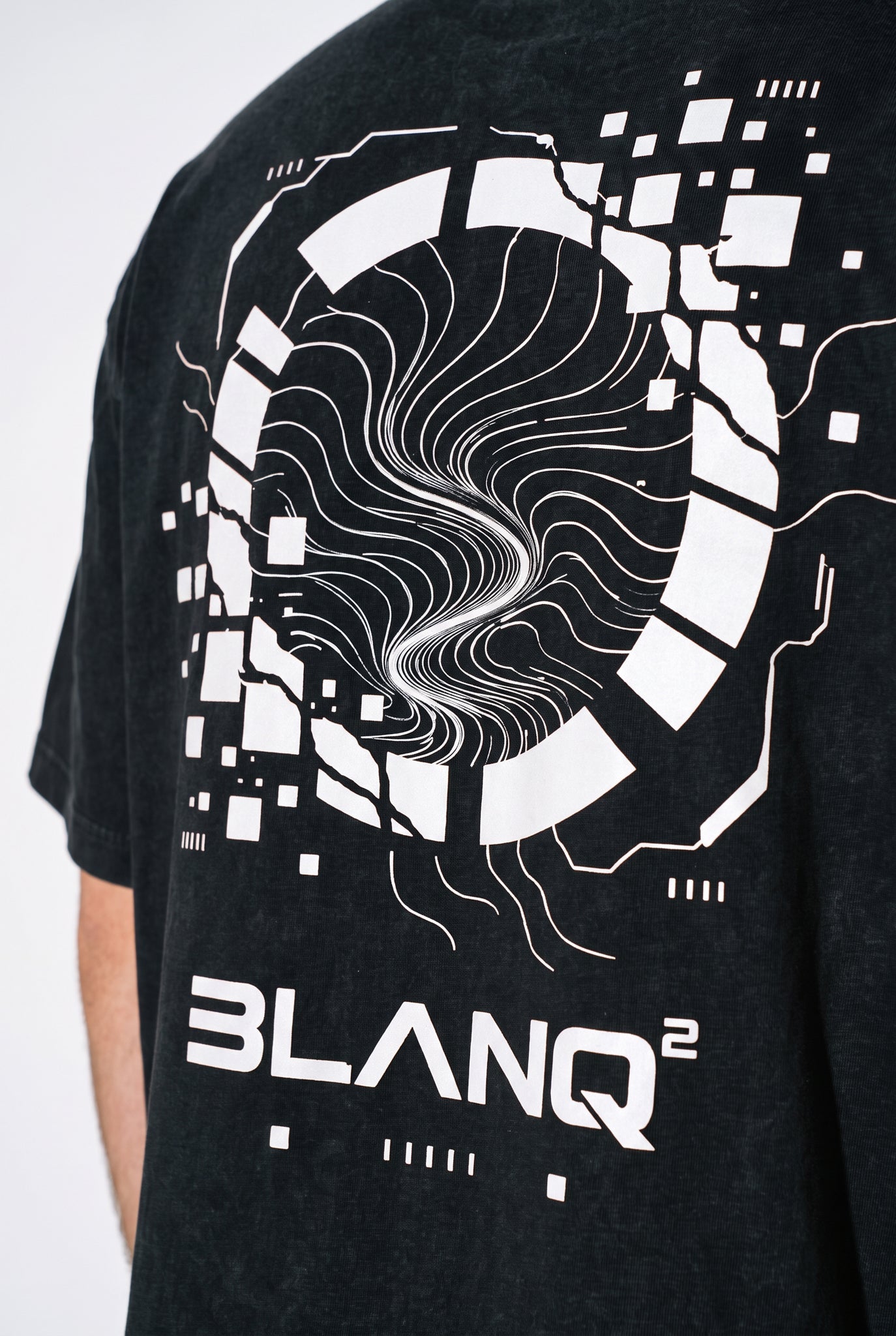 VORTEX OVERSIZED HEAVYWEIGHT T-SHIRT - BLANQ²