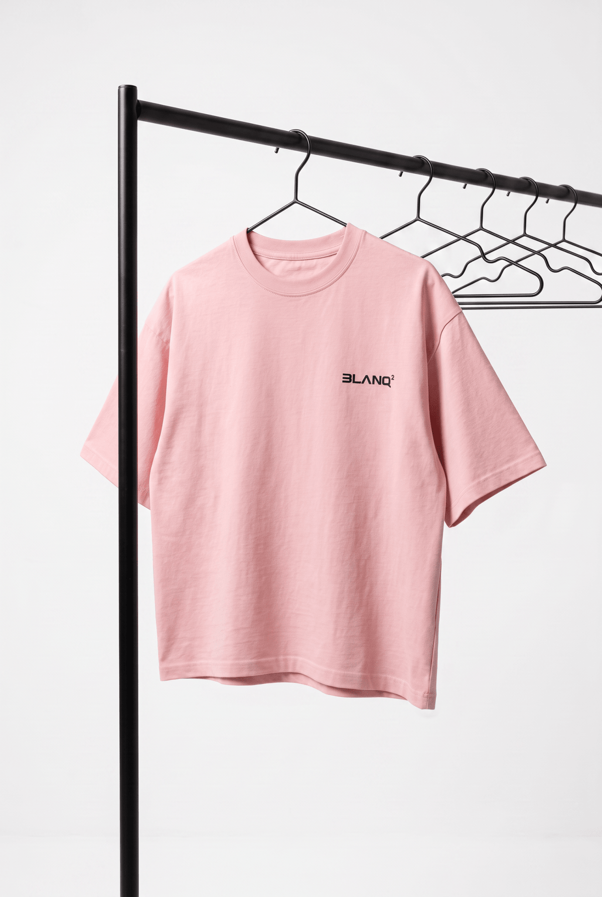 WASHED PINK BASICS OVERSIZED HEAVYWEIGHT T-SHIRT - BLANQ²